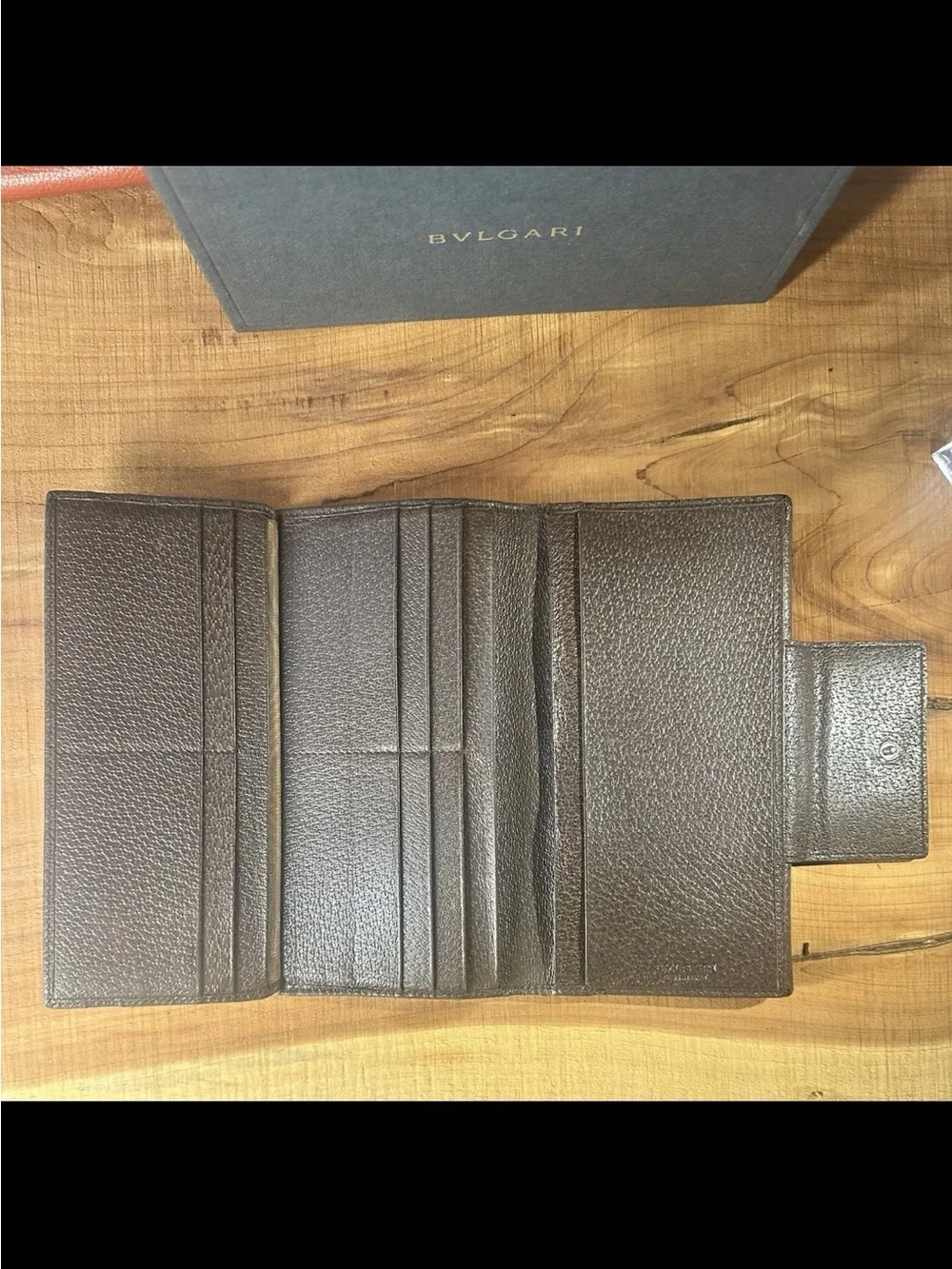 BVLGARI authentic brown